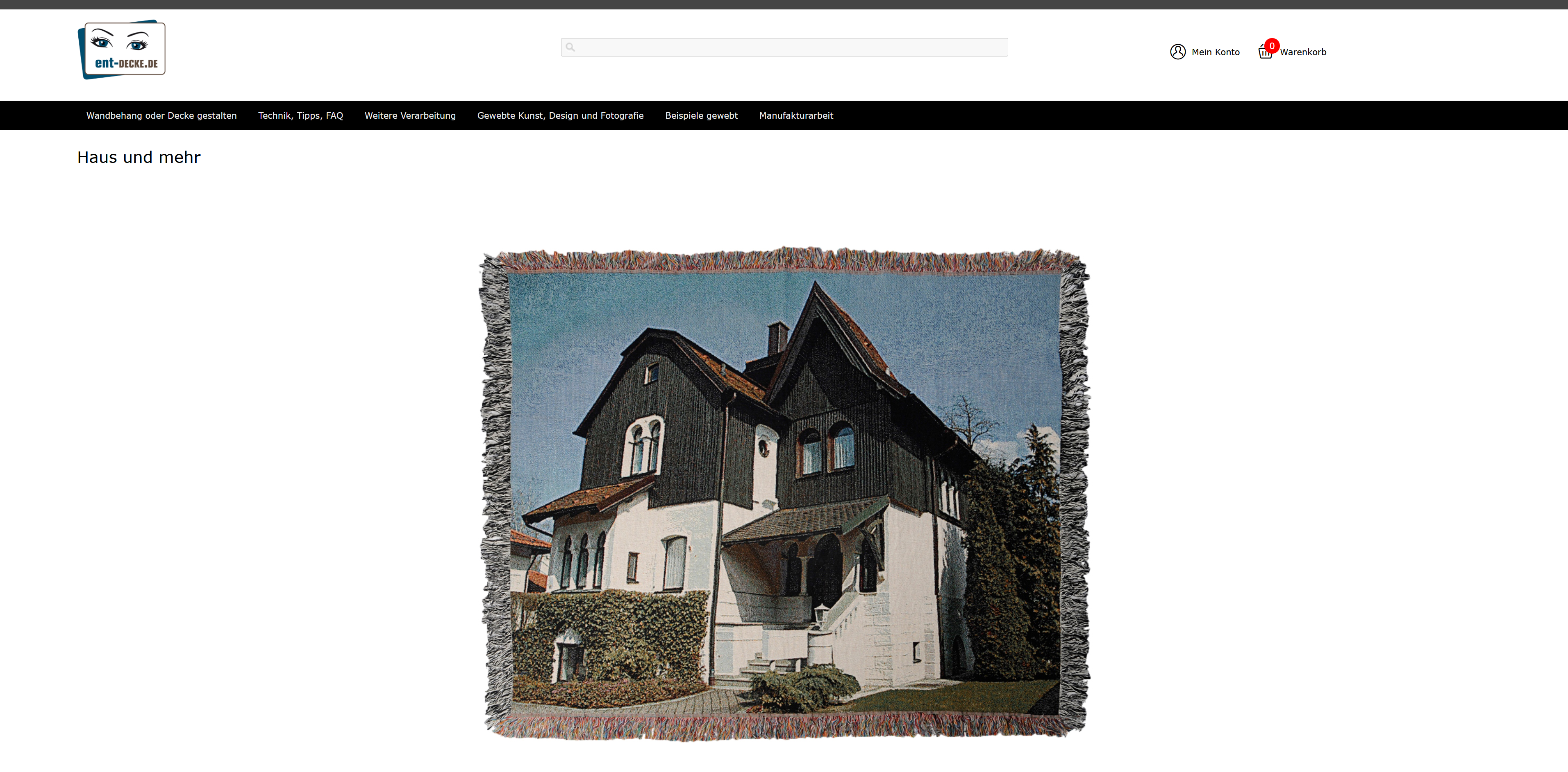 gewebte Decken
